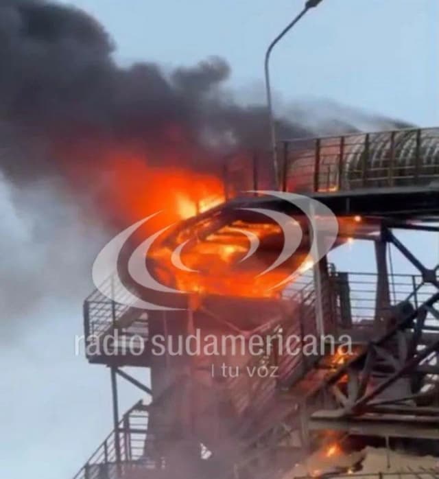 Principio de incendio en Acon Timber: solo se registraron daños materiales