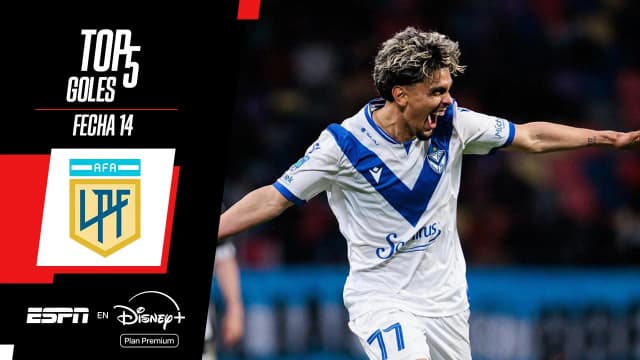 Ronaldo Martínez, el dueño del Top de Goles de la fecha 14