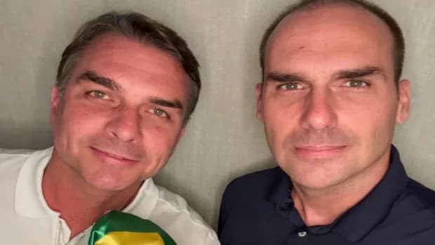 Reencuentro y desafiante mensaje de los Bolsonaro desde EE.UU.: "No abandonaremos Brasil"