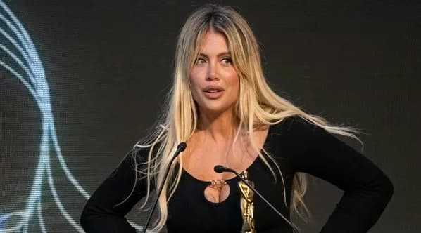 Wanda Nara publicó un video al borde de la censura
