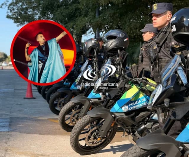 Desplegarán 120 policías por el recital de Tan Biónica en Corrientes