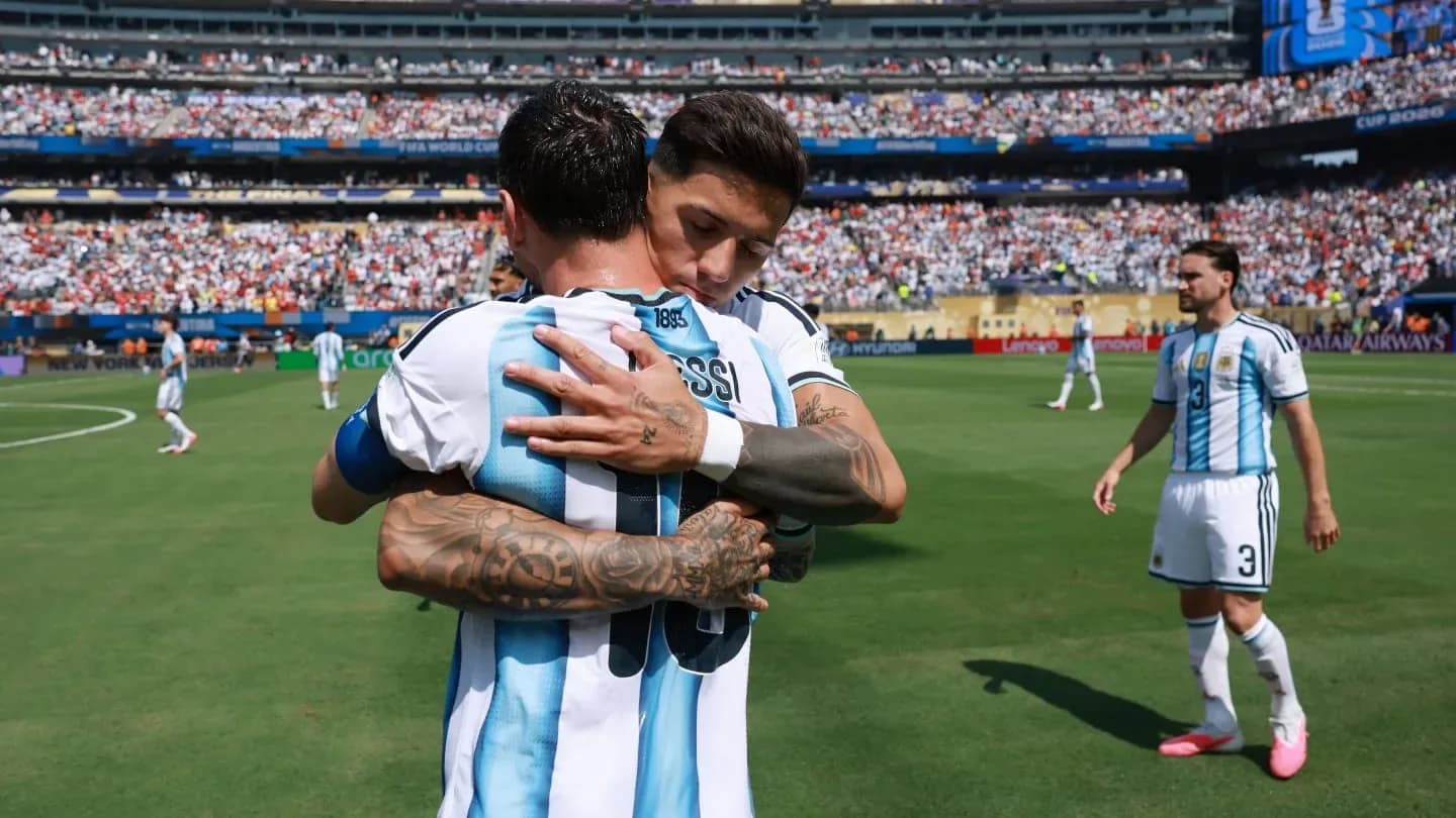 Enzo Fernández reveló la charla con Messi antes de la final y descartó las teorías conspirativas: "Todo mentira" - TyC Sports
