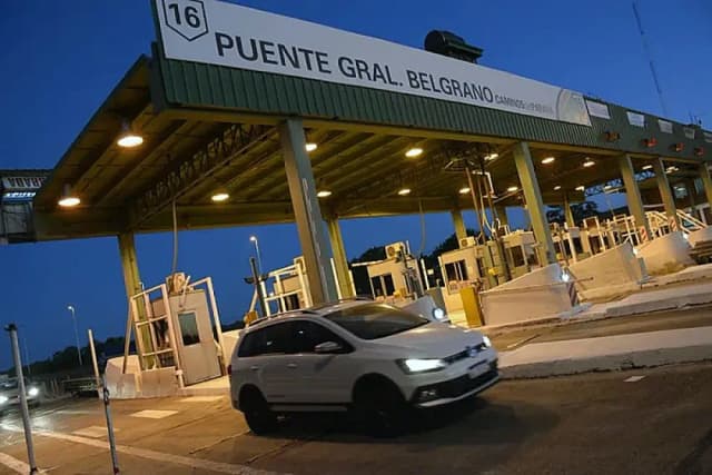 Puente Chaco-Corrientes: pausan el bacheo por el fin de semana