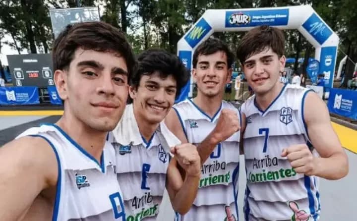 Corrientes pasó a las semifinales en el 3×3 masculino