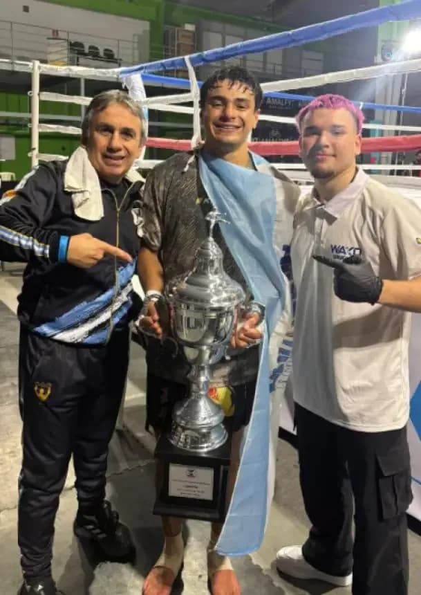 Matías García, un notable campeón en Montevideo