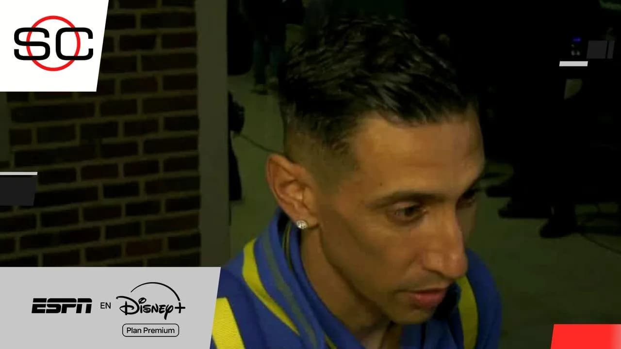 Ángel Di María: "Estoy muerto físicamente"