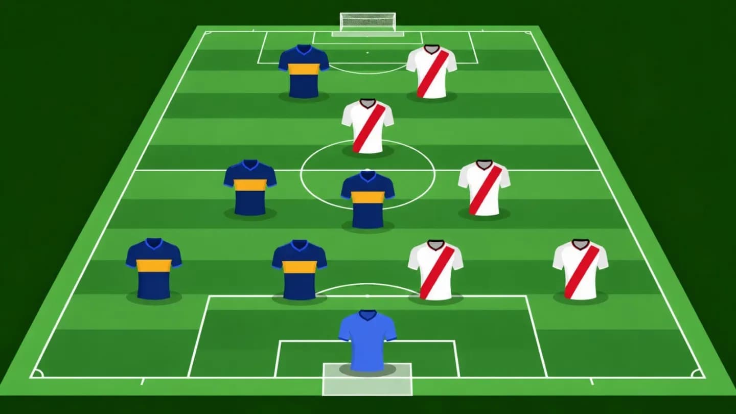 El pan y queso entre Boca y River: los duelos puesto por puesto - TyC Sports