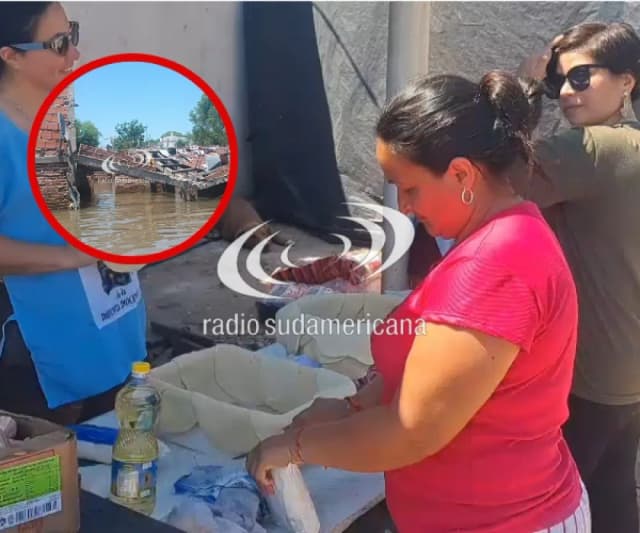 Barrio Itatí: solidaridad y ollas populares ante la crecida del río Paraná
