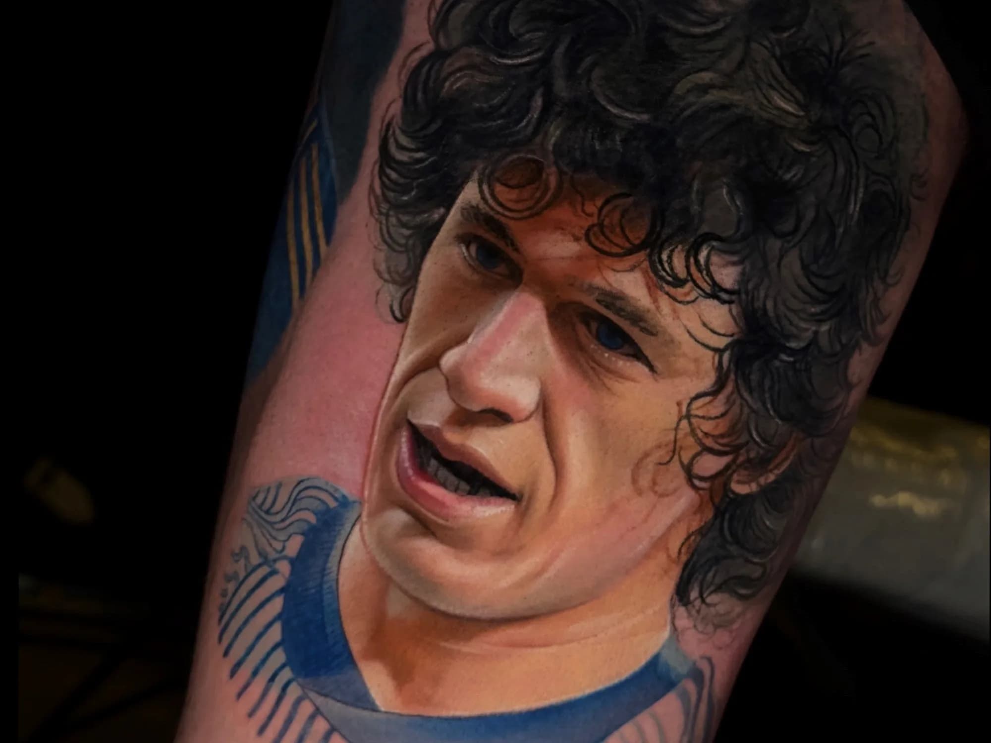 Un hincha de Boca se tatuó a ¡Jagger Herrera! a horas del superclásico