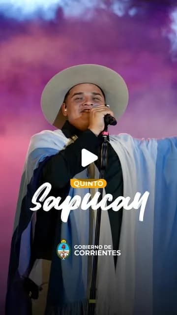 Portada de video: "Anfiteatro lleno y una energía única marcaron la quinta noche de la 35º Fiesta Nacional del Chamamé.