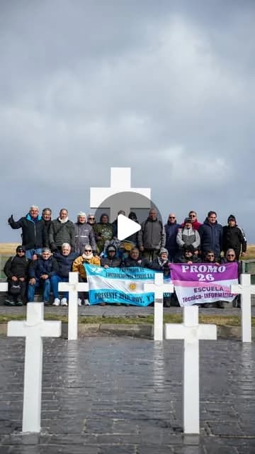 "Así vivieron el 7° viaje de regreso a las Islas Malvinas nuestros ex combatientes.
