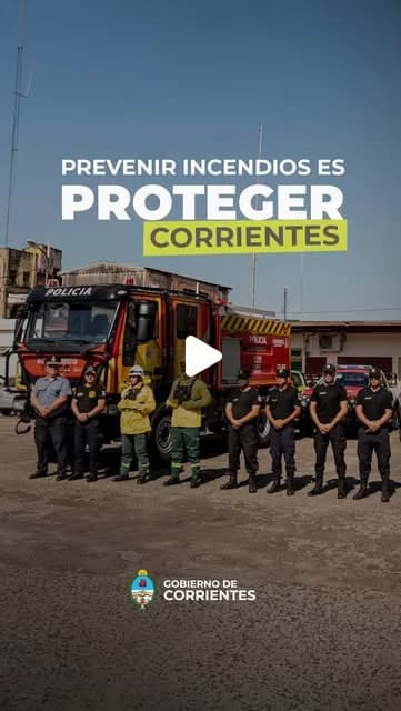 Portada de video: "En Corrientes, la lucha contra el fuego es prioridad todo el año.