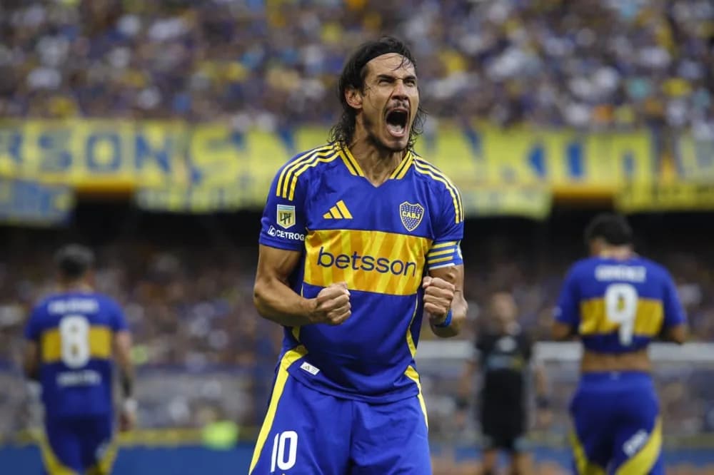 Edinson Cavani rescindió su contrato con Boca tras tres temporadas