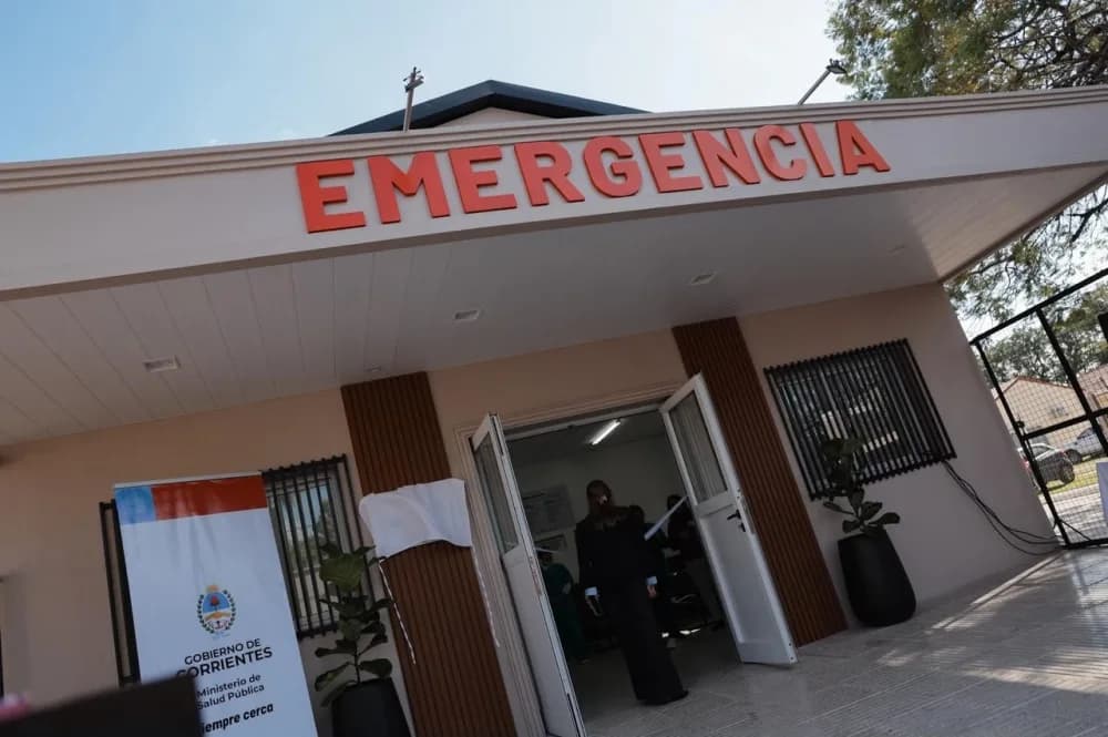 Valdés inauguró la ampliación del Servicio de Emergencia del Hospital Llano