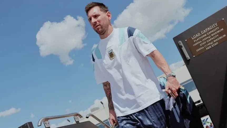 La Selección Argentina ya está en Atlanta después de superar un contratiempo en el viaje - TyC Sports