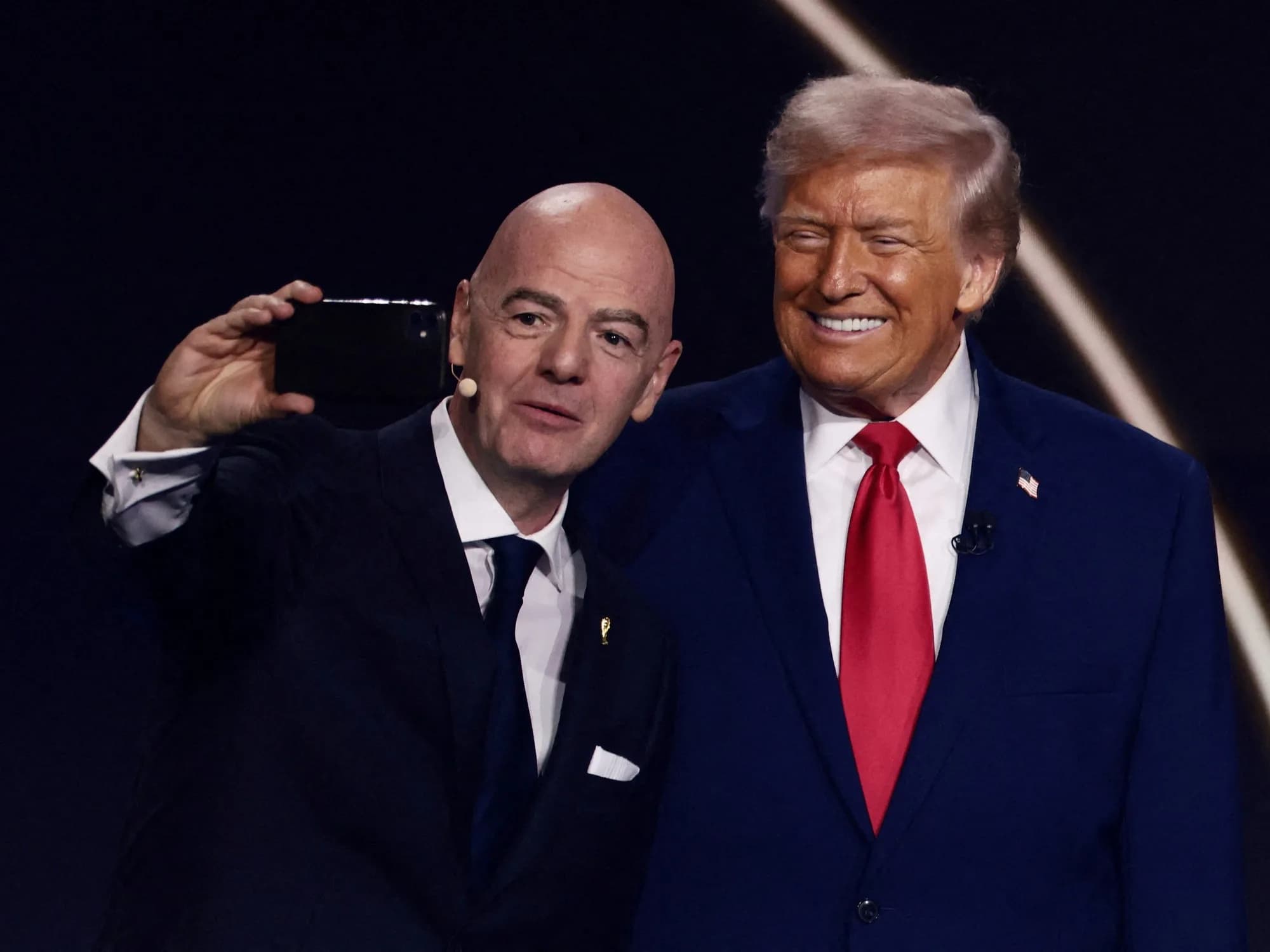 Infantino habló sobre el caso Balogun: reconoció un llamado de Trump y le tiró la pelota al Comité Disciplinario