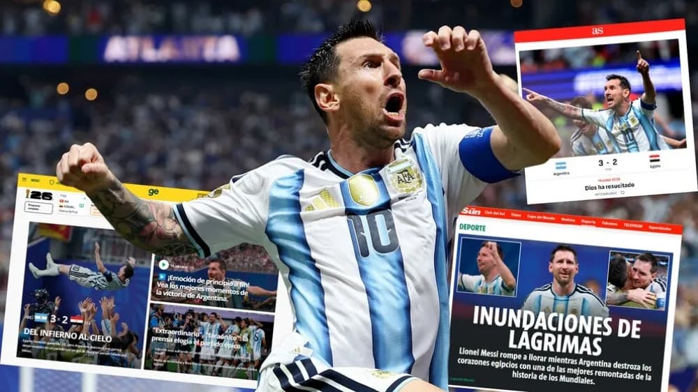 Dios ha resucitado: los medios del mundo reflejaron el triunfo de Argentina