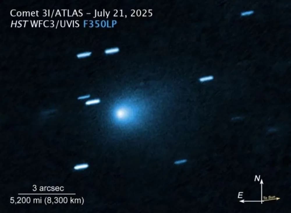 Los últimos datos sobre el cometa 3I/ATLAS que desconciertan a la ciencia