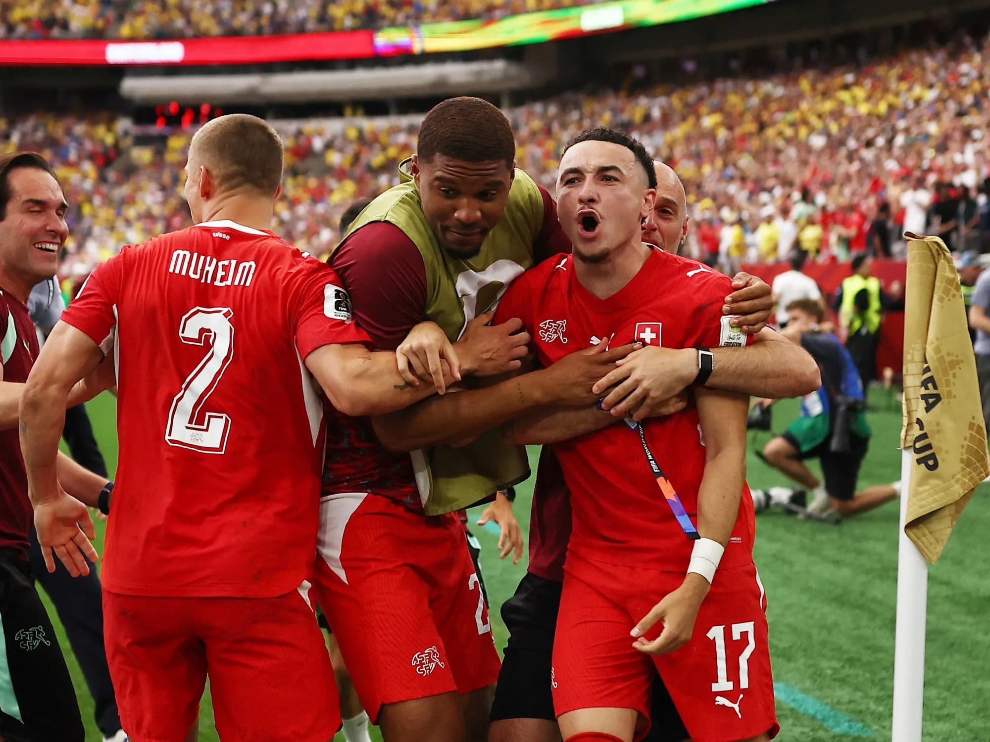 Suiza eliminó a Colombia por penales y jugará los cuartos de final contra Argentina
