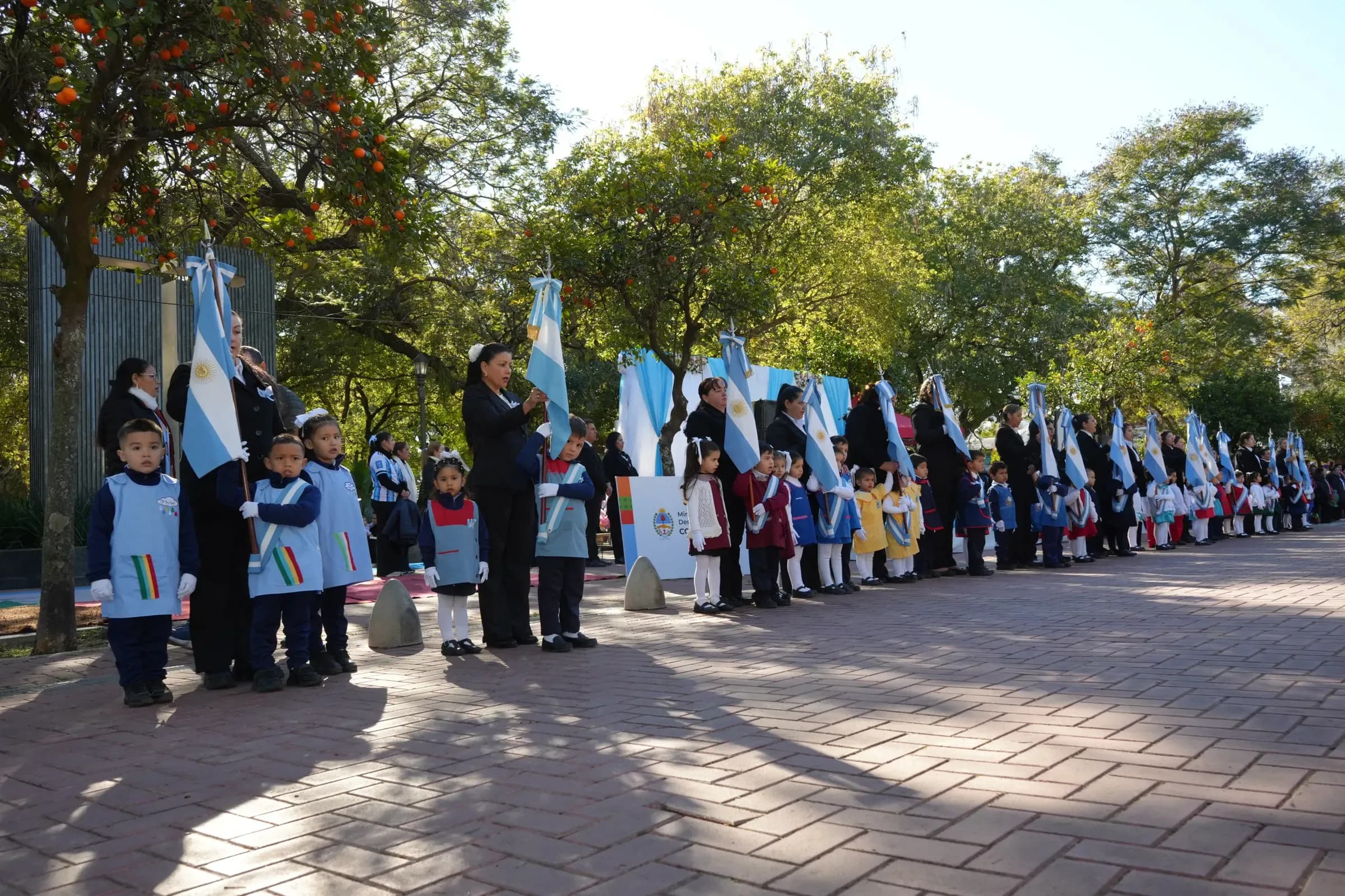 Los Centros de Desarrollo Infantil fueron protagonistas del Gran Desfile Patrio