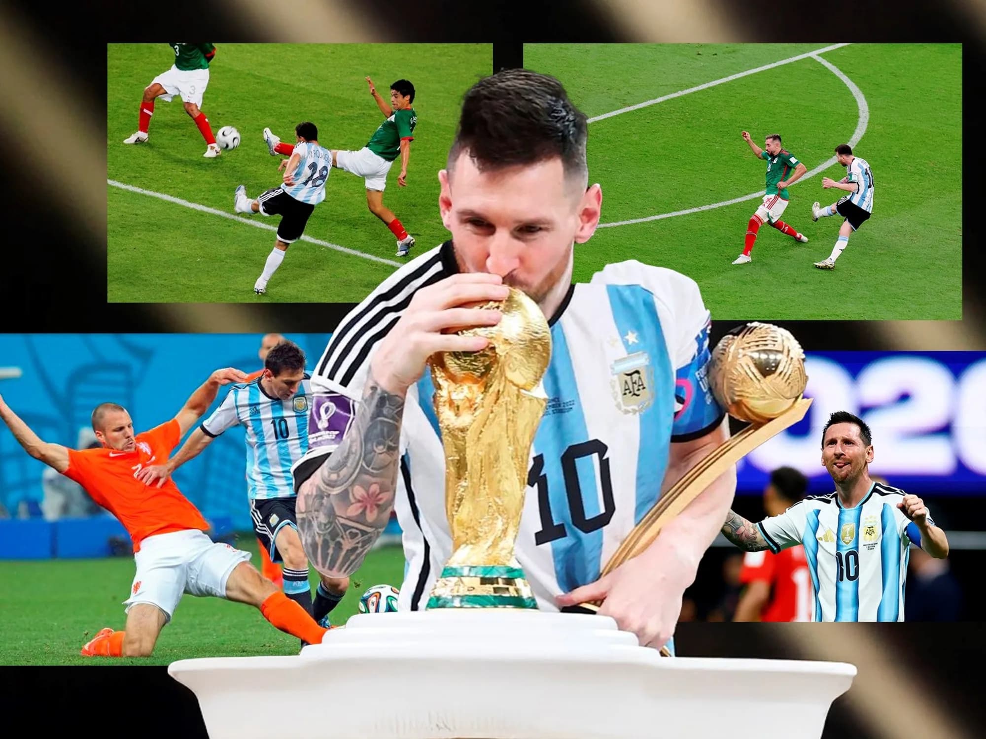 Los 5 triunfos épicos de la era
Messi en los Mundiales
