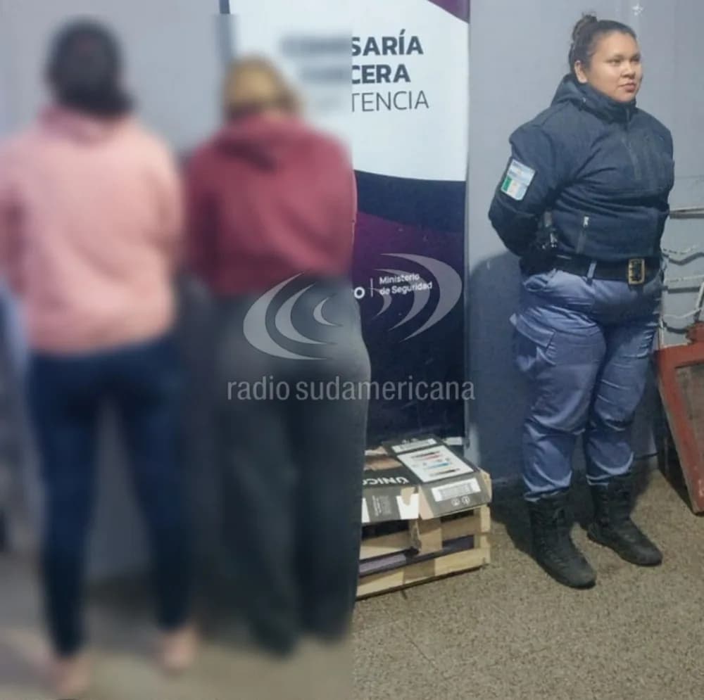 Chaco: dos mujeres demoradas por robar un cajón de bananas