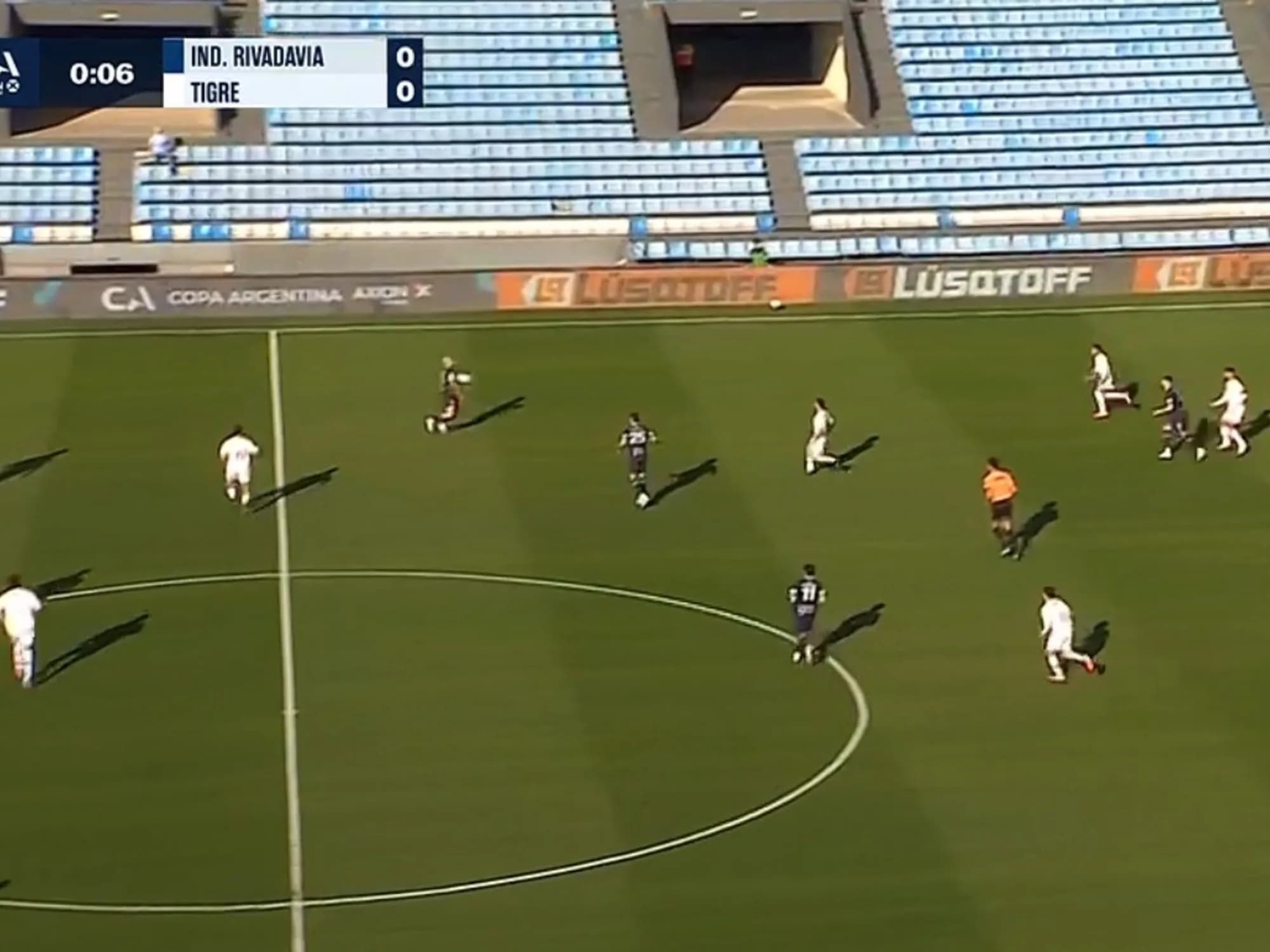 Por un penal, Independiente (R) le gana a Tigre