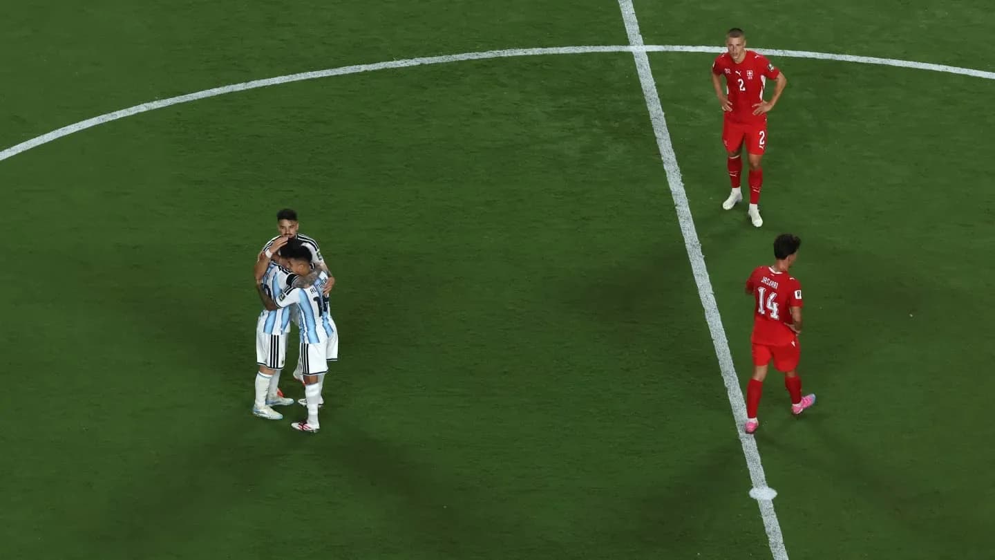 La avivada del Flaco López que no se vio contra Suiza y salvó a Argentina - TyC Sports