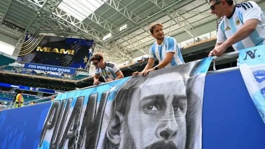 Argentina-Inglaterra, EN VIVO: con la incógnita sobre formación, los hinchas ya ingresan al estadio en Atlanta