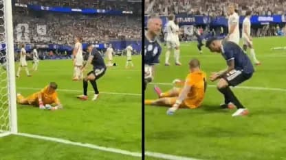 ¡Se lo gritó en la cara! Alocado festejo de Cuti Romero contra Pickford - TyC Sports