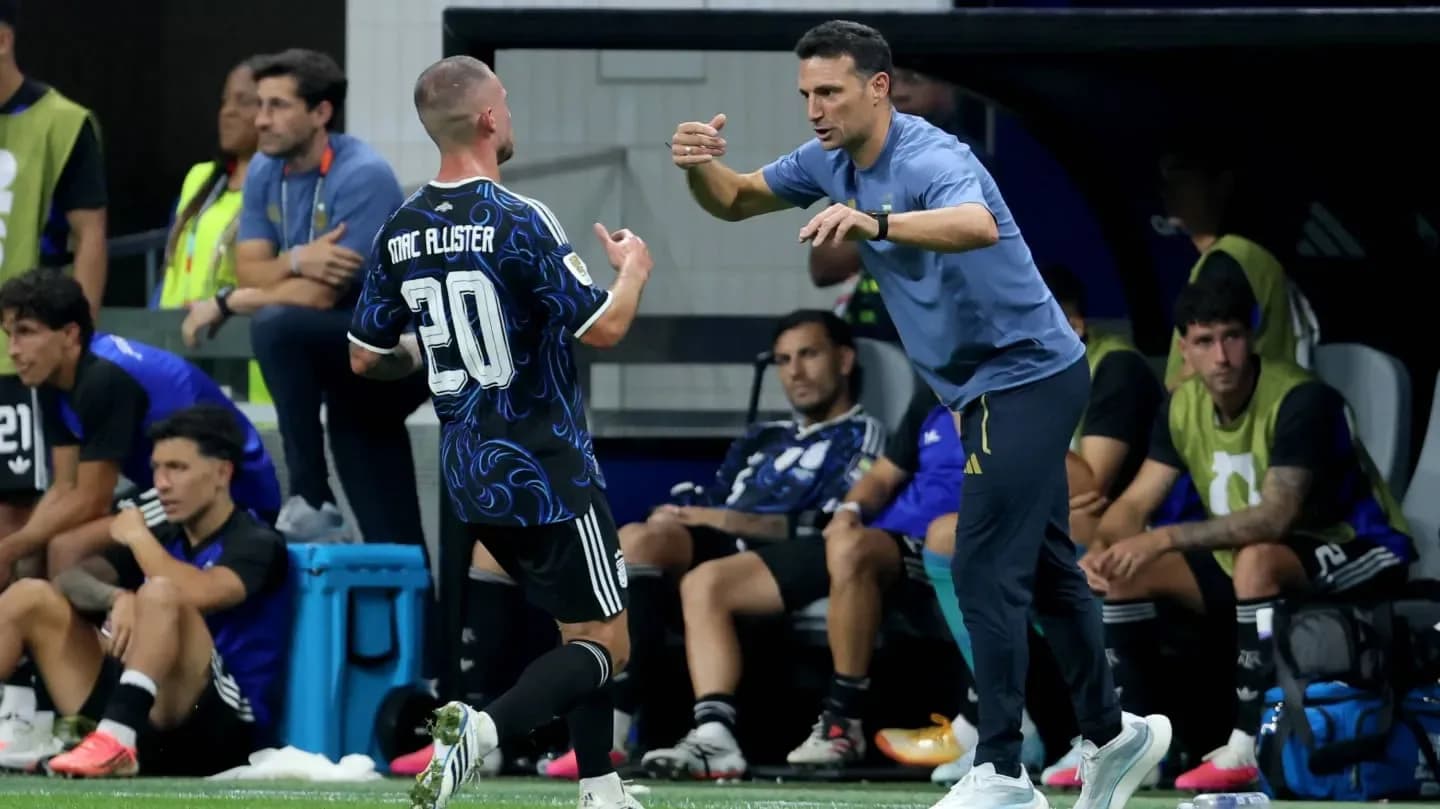 "¿Cómo no me va a doler dejarlo en el banco?": Lionel Scaloni y la sorpresa por el cambio de Rodrigo De Paul - TyC Sports