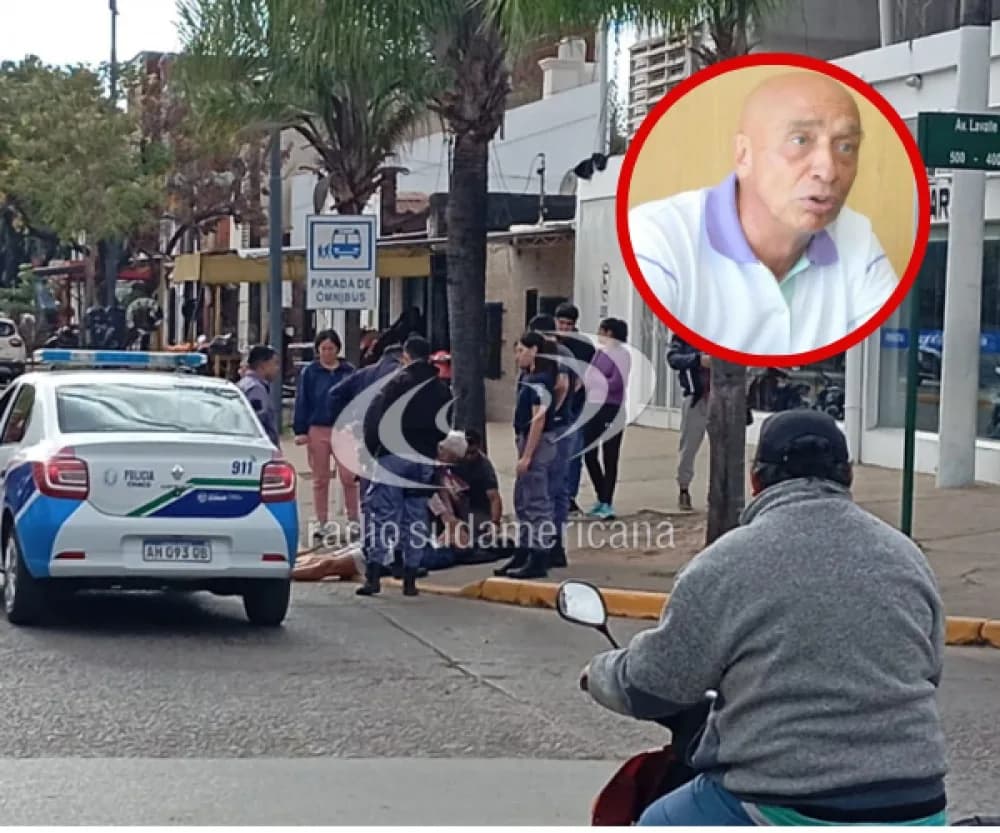 Chaco: quién era el hombre que murió súbitamente en la vía pública