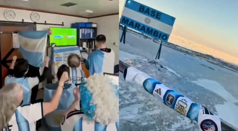 Aliento argentino en la Base Marambio: Es muy emocionante
