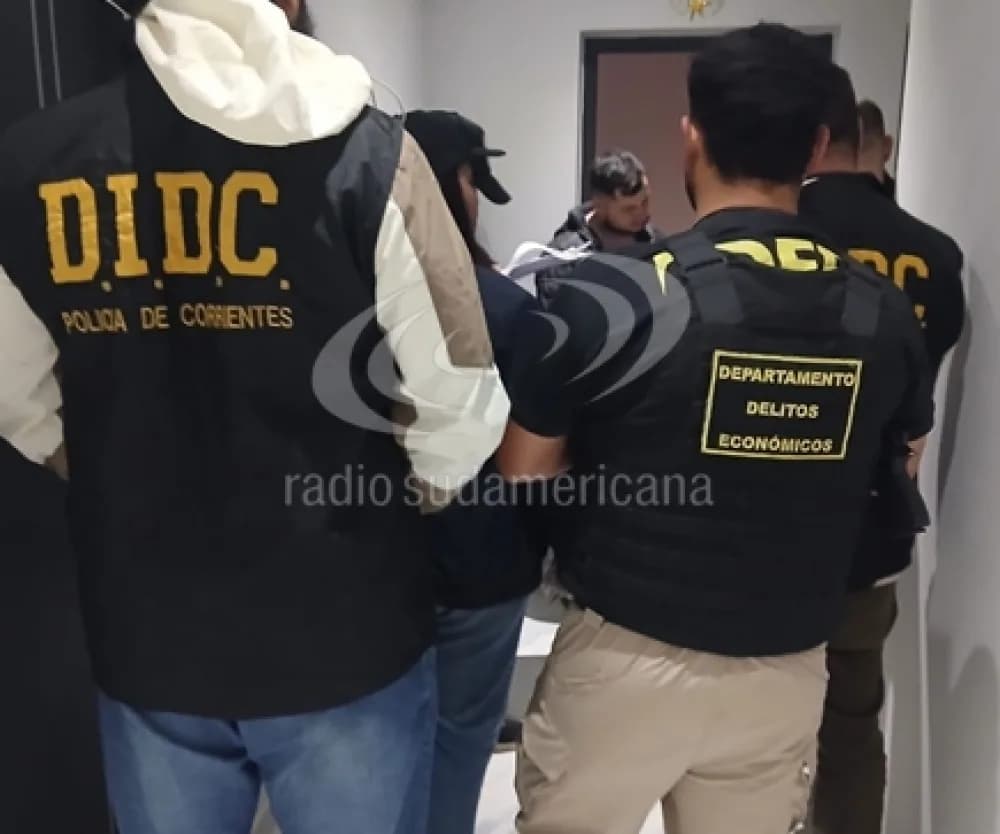 Allanaron una casa por presunta estafa a una jubilada correntina
