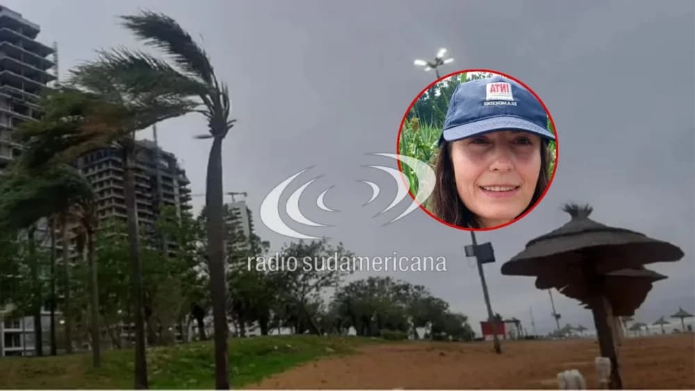 Vamos a seguir teniendo fuertes ráfagas, pero el frío llegará recién el lunes
