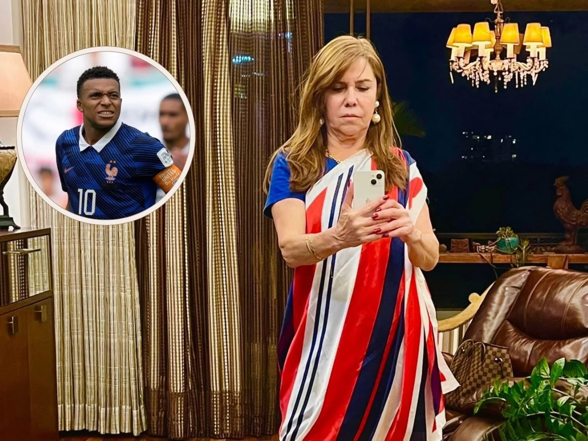 Tras el cuarto puesto de Francia, la senadora paraguaya volvió a aparecer: "Ahora Inglaterra"