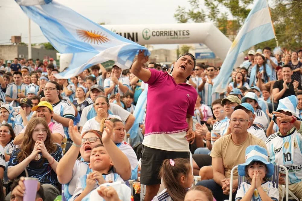 El Fan Fest de la Muni cerró con una multitud un Mundial inolvidable