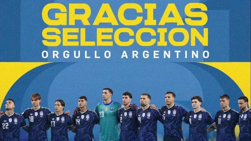 El detalle en un posteo de Rosario Central sobre la Selección Argentina que provocó una lluvia de críticas - TyC Sports