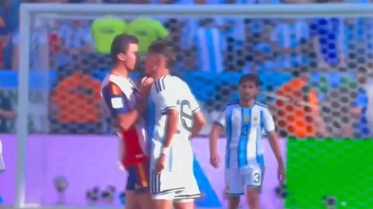 El golpe de Molina a Rodri que no se vio y desató el escándalo tras la final - TyC Sports