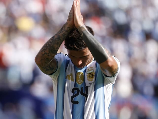 El emotivo mensaje de Enzo Fernández tras la derrota en la final del Mundial contra España