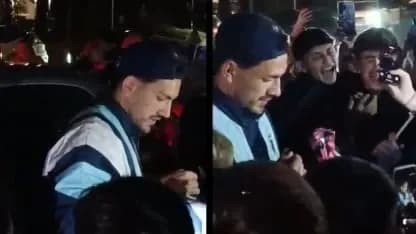El recibimiento a Paredes en su barrio tras la derrota en la final con la Selección Argentina - TyC Sports