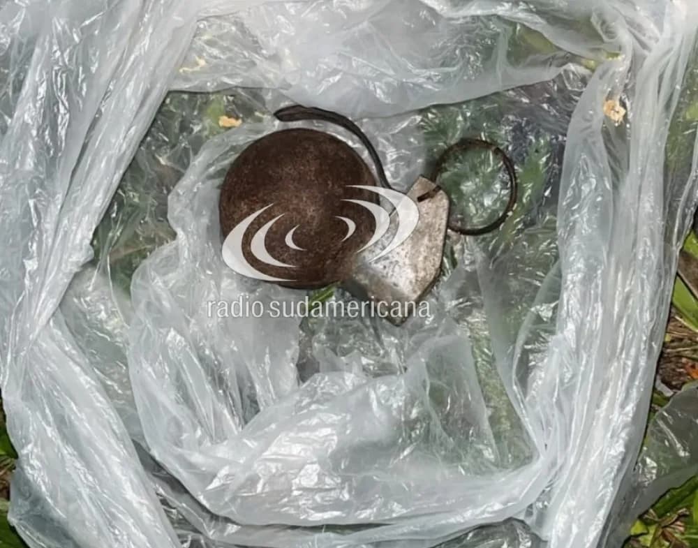 Chaco: hallaron una granada de mano y desplegaron un operativo