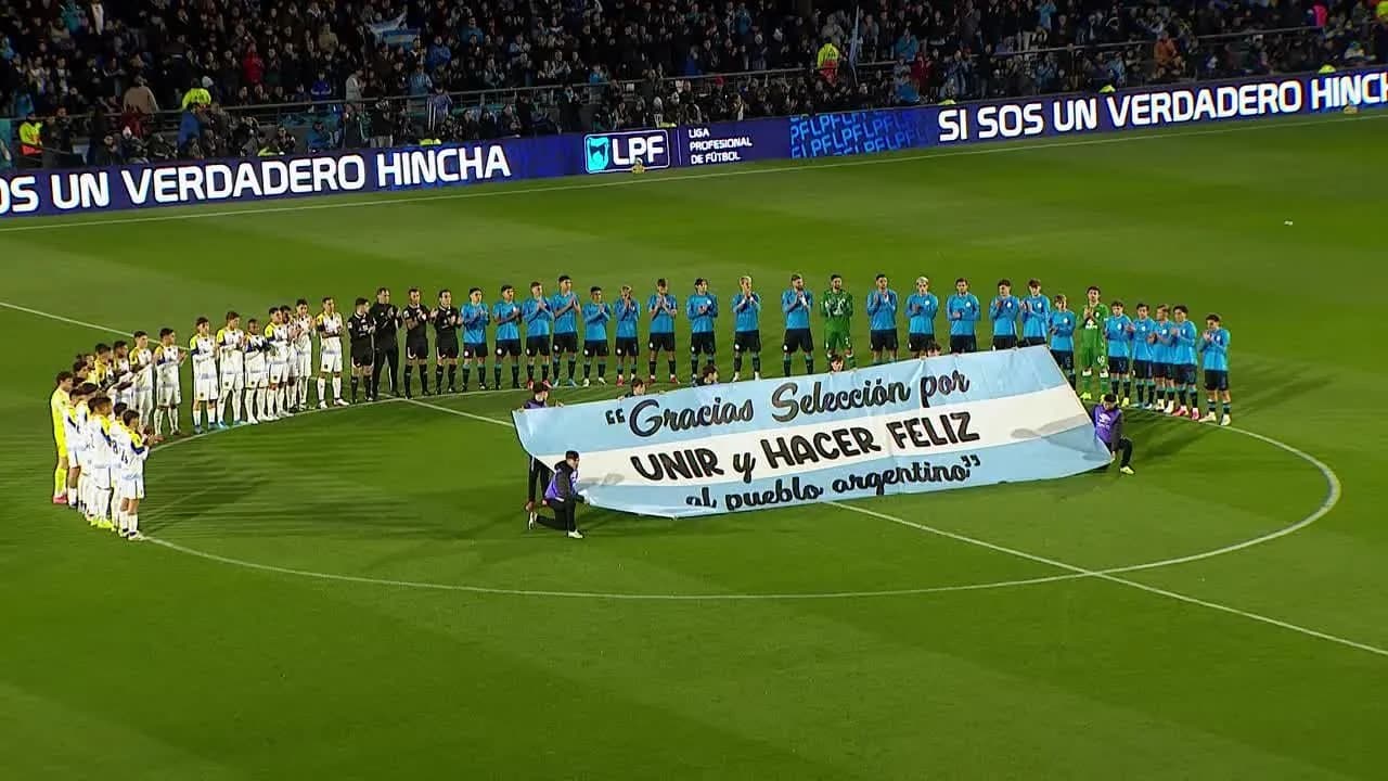 Torneo Clausura: el homenaje a los subcampeones del mundo en todas las canchas del fútbol argentino