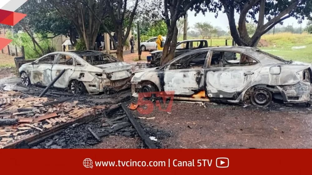 Portada de video: Atacaron a tiros un puesto policial en Paraguay y huyeron