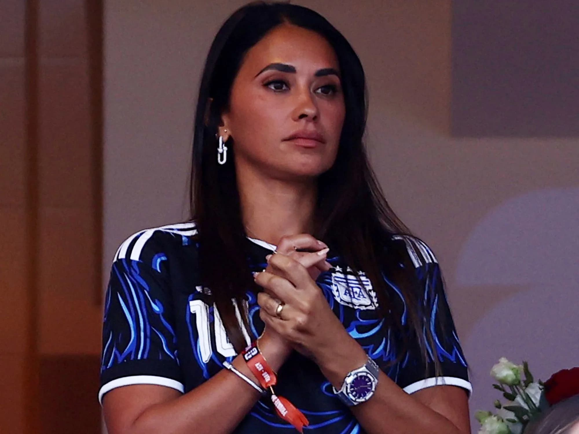 La reacción de Antonela Roccuzzo a las fuertes críticas contra la Argentina