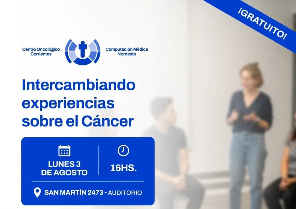 El Centro Oncológico Corrientes abre nuevos talleres gratuitos de contención emocional