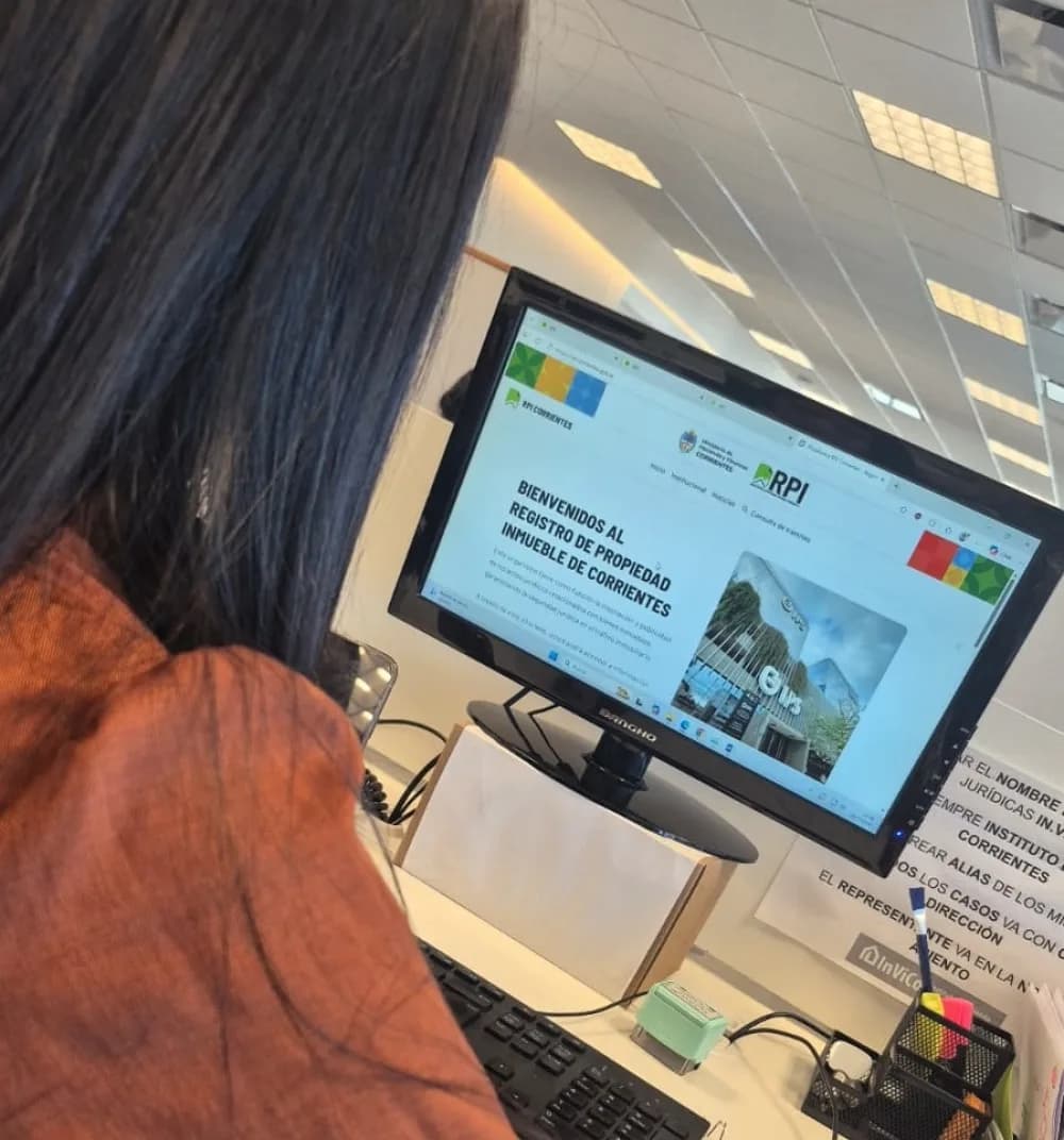 Corrientes presentó la nueva página web del Registro de la Propiedad Inmueble