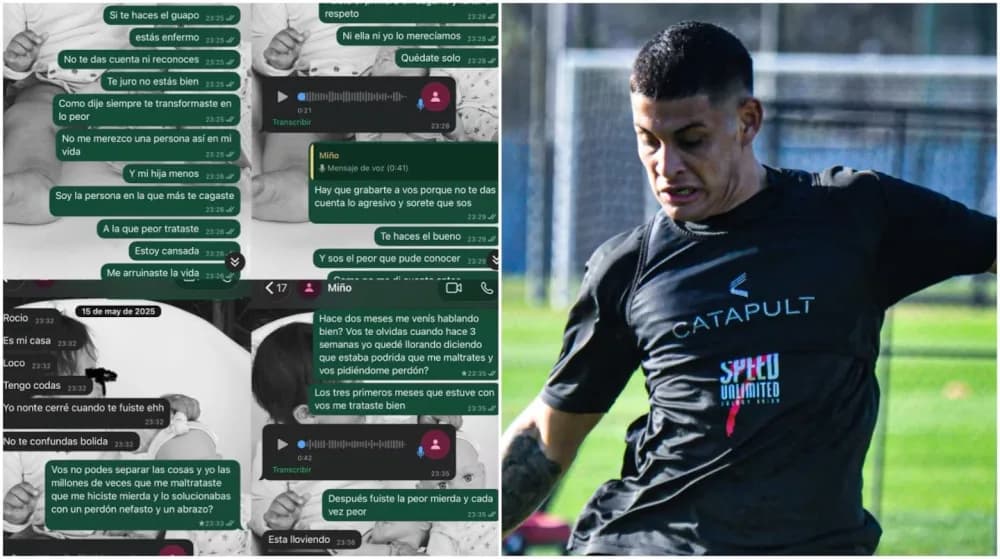 Quién es el futbolista correntino acusado de golpear a su pareja