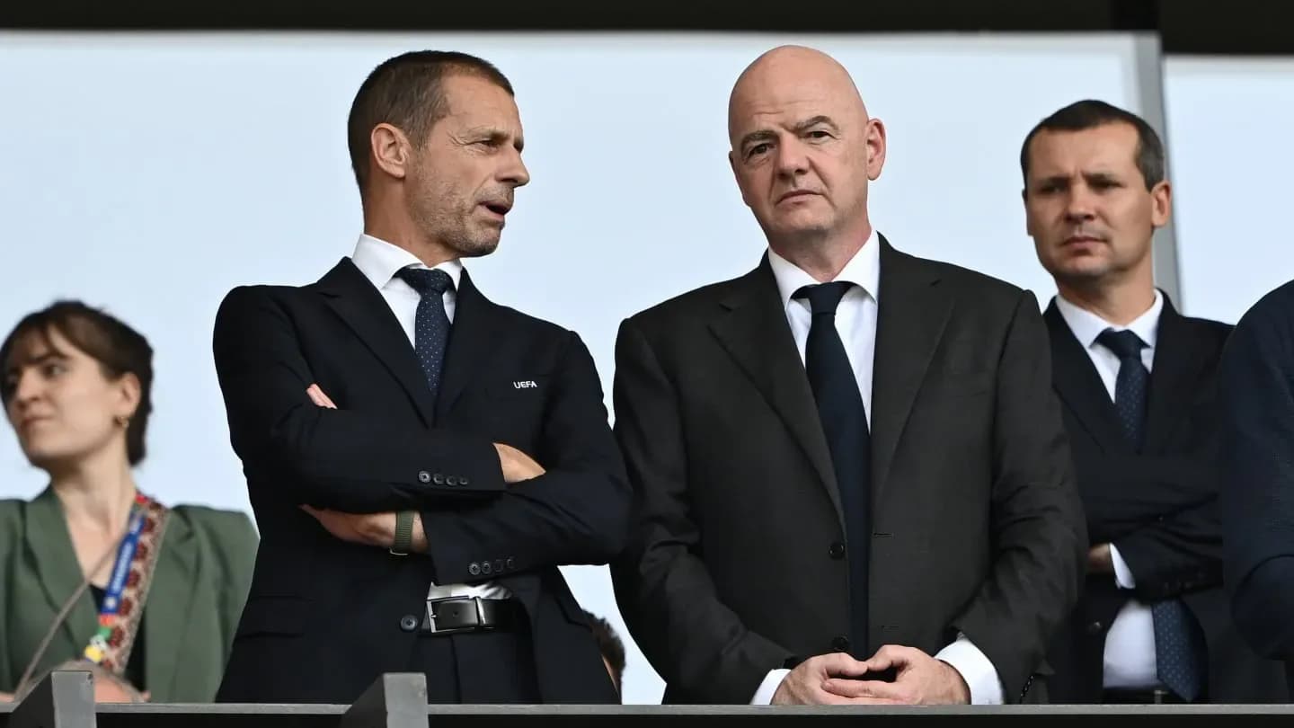 Duro comunicado de la UEFA contra Infantino: "El fútbol no está en venta" - TyC Sports