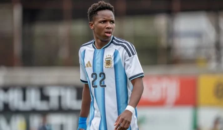 Kiki Ramos, después de debutar con gol en la Selección juvenil: “En Argentina nunca me sentí discriminado”